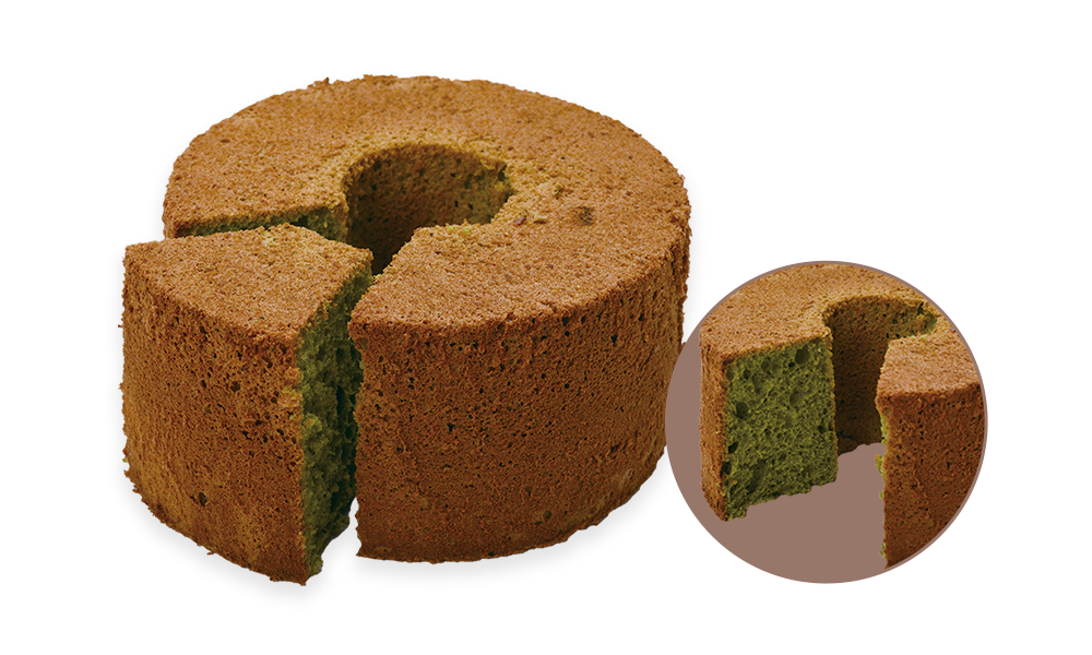 宇治抹茶シフォン