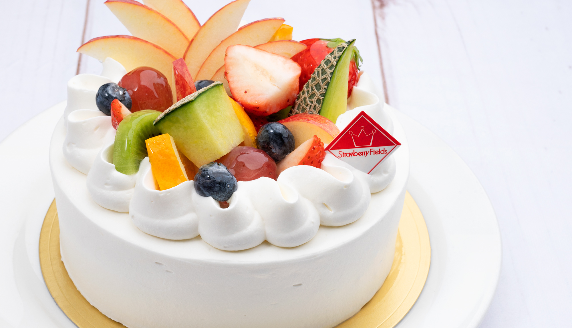 フルーツデコレーションの写真